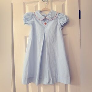Blue Gingham Pumpkin 🎃 Size 6.
